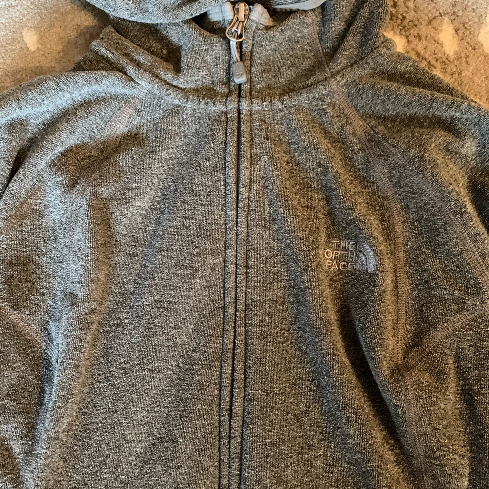 The North Face Gray Light Fleece Jacket - Size M